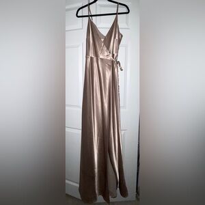 Birdy Grey Gold Pink Gown